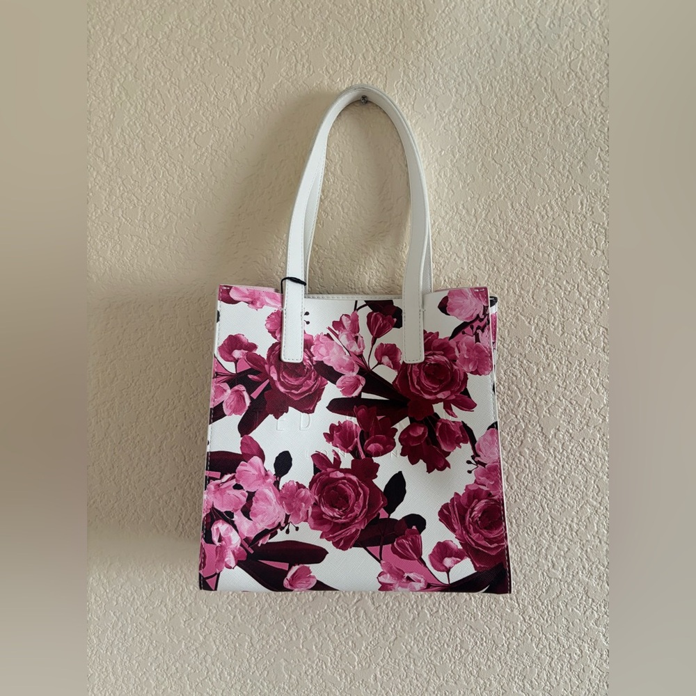 Ted Baker Pink Floral Tote Bag